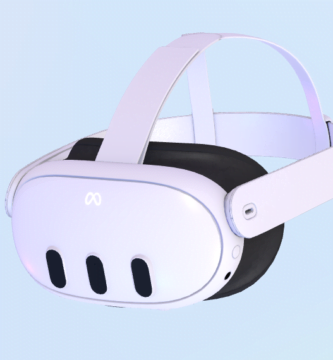 Meta Quests 3 flotando