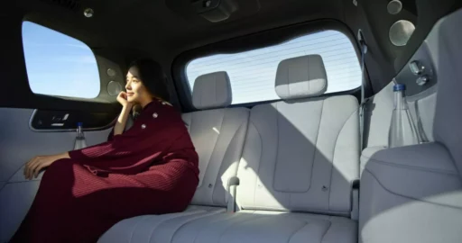 Huawei Aito M9 asientos traseros